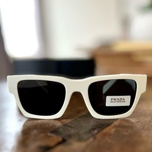 Prada Sunglasses White frame-New